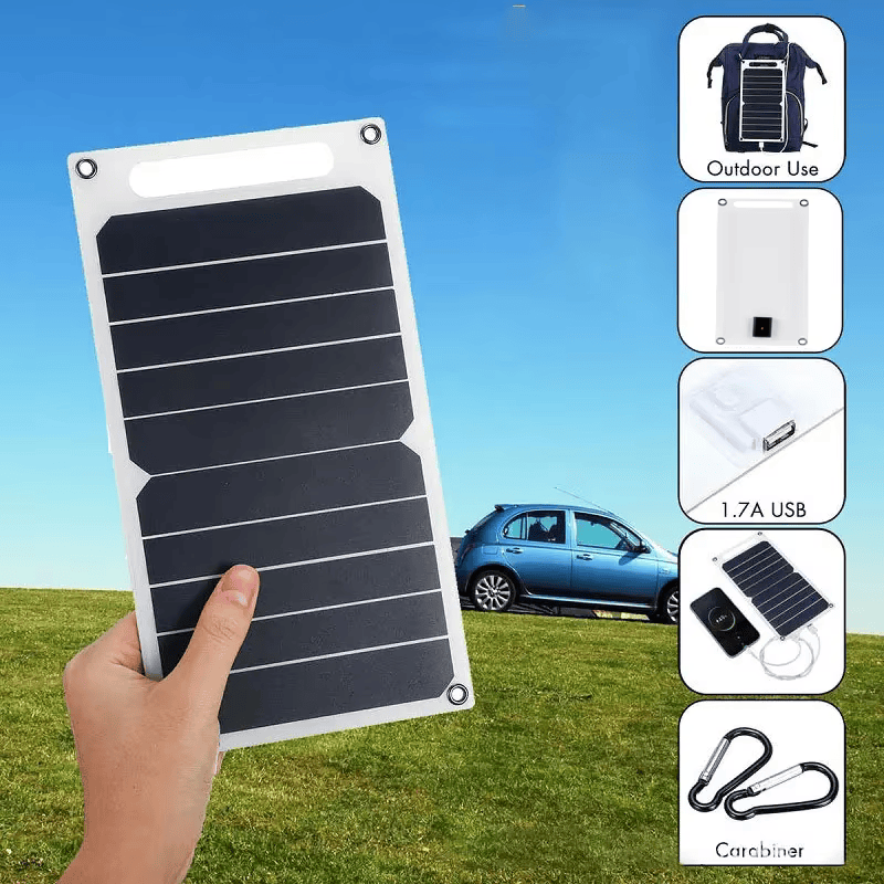 Portable 30W Solar Device Charger with USB Socket