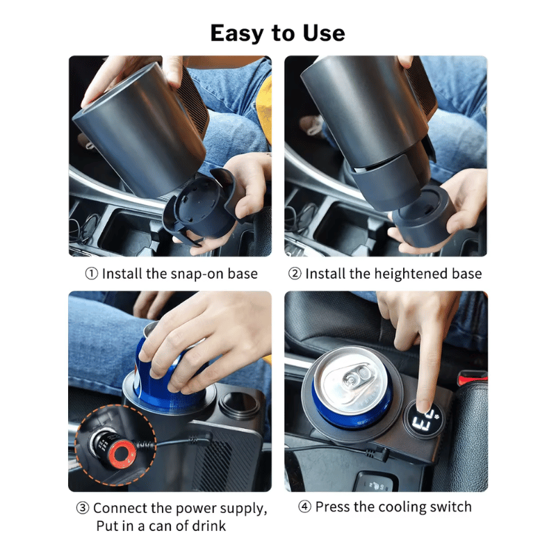 2-in-1 Heating & Cooling Car Cup