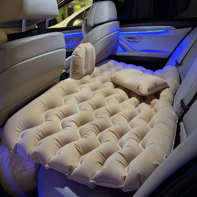 Car Backset Inflatable Mattress with Underbed Support