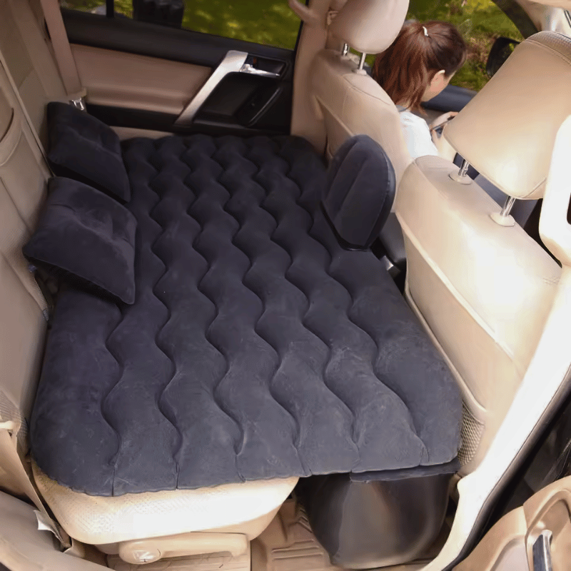 Car Backset Inflatable Mattress with Underbed Support