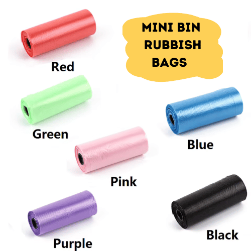 Mini Car Bin Bag Rolls