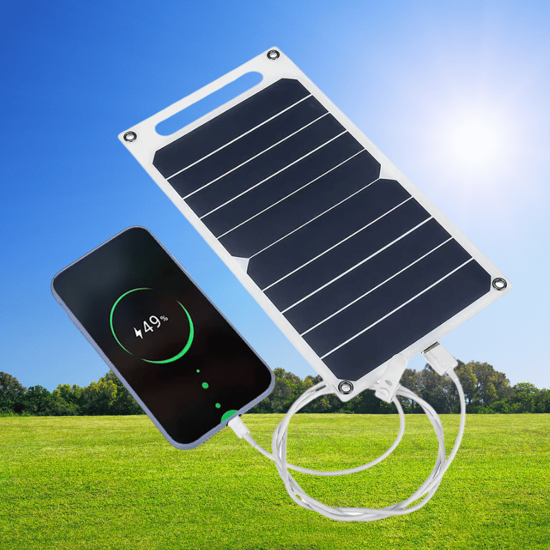 Portable 30W Solar Device Charger with USB Socket