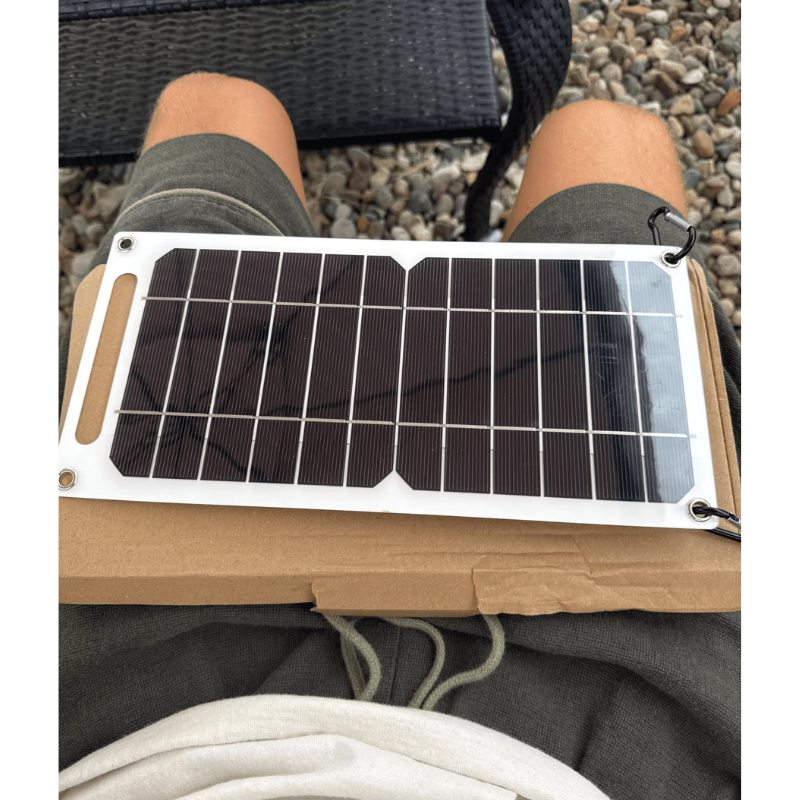 Portable 30W Solar Device Charger with USB Socket