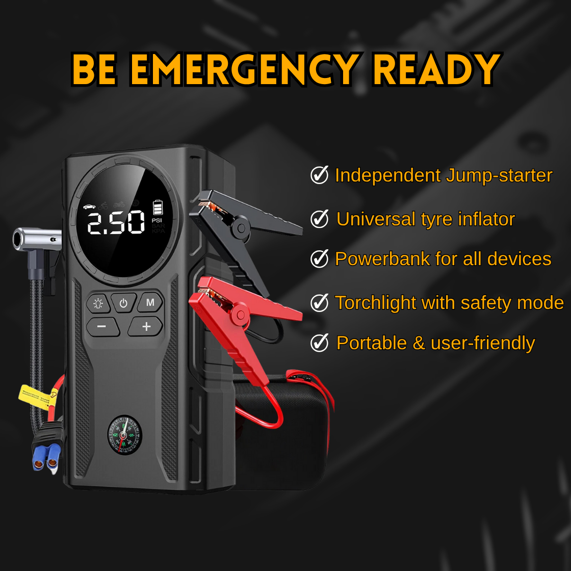 Jump Starter Power Pack