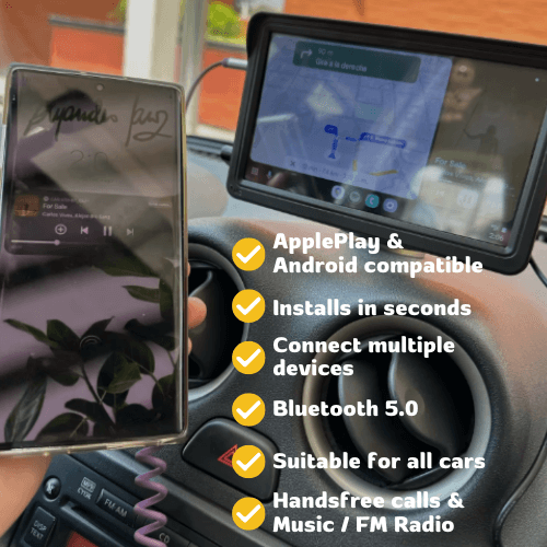 Car Multimedia Console with 7-inch display