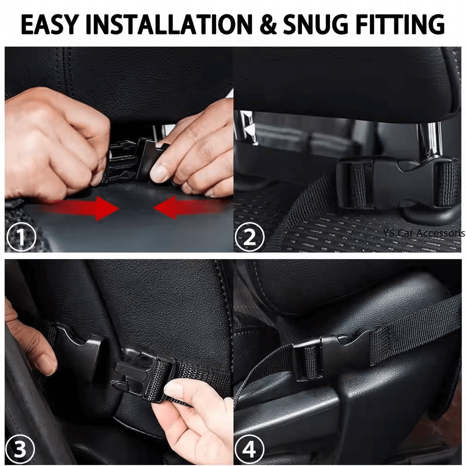 Car Back Seat Organiser - with iPad Holder