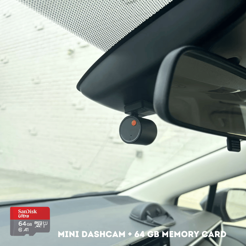 Mini HD Dashcam with Voice Control